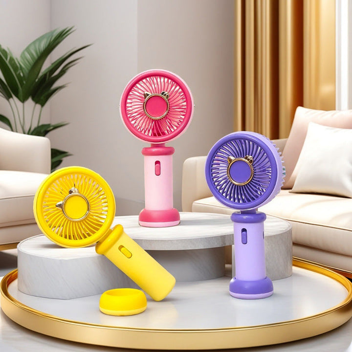 Ladies portable handheld fan in cute animal design Kalsten