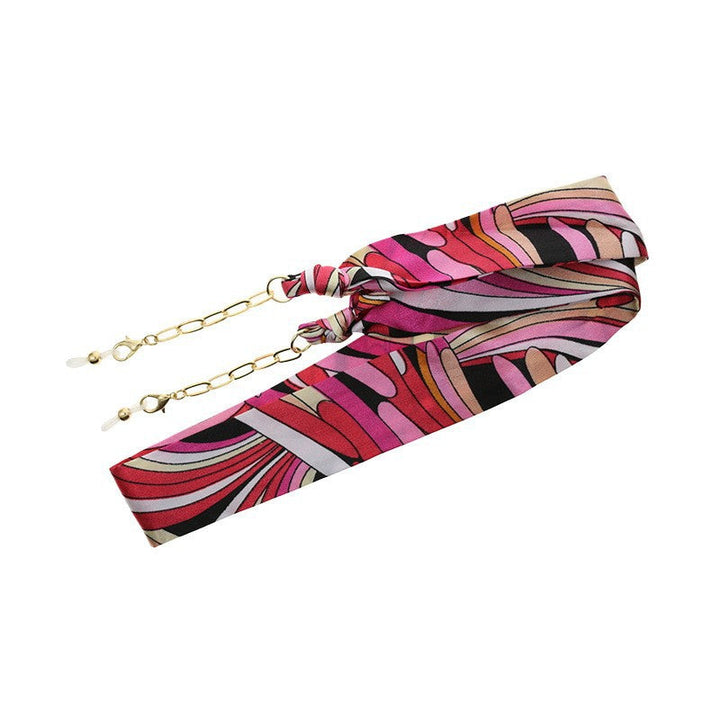 Floral Silk Eyewear Chain Kalsten