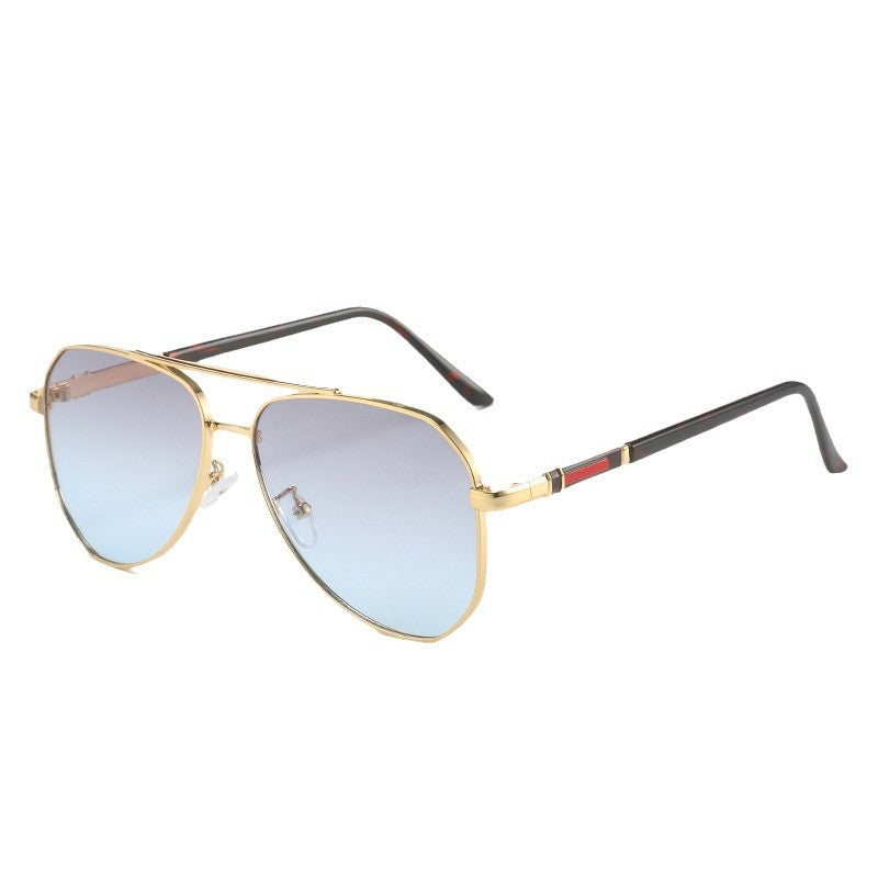 Women's designer sunglasses with oval frame and luxurious accents Kalsten