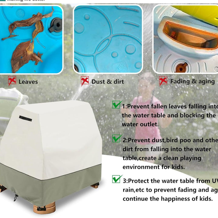 Protective cover for Kalsten water play tables
