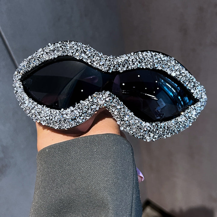 Women statement sunglasses with sparkling crystal embellishments Kalsten