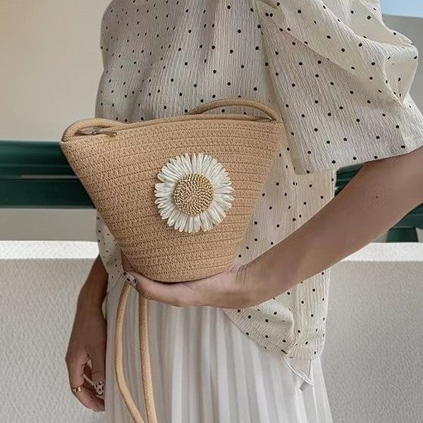 Handbag with Floral Design Kalsten