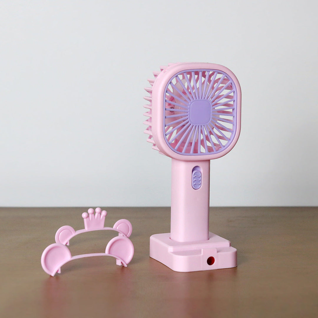 Unisex Portable Hand Fan with Cute Animal Design Kalsten