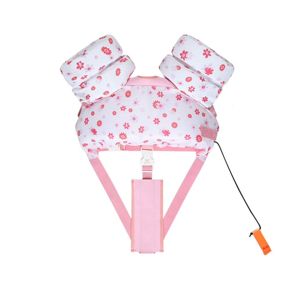Floral Print Swim Safety Vest