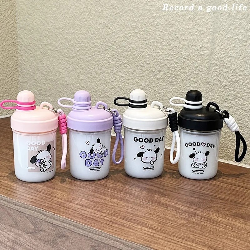 Women's Fun Drinking Bottle with Practical Carrying Strap Kalsten