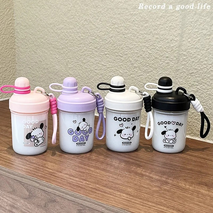 Women's Fun Drinking Bottle with Practical Carrying Strap Kalsten