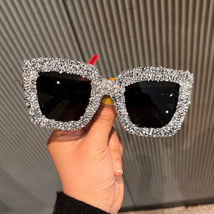 Women's Glamorous Statement Sunglasses with sparkling rhinestone embellishment Kalsten