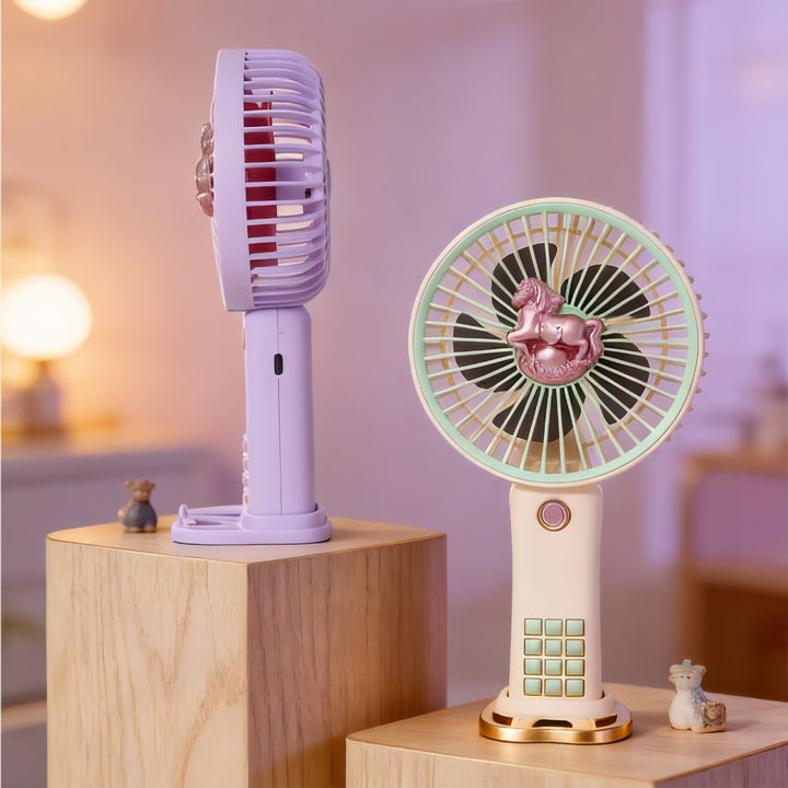 Women's Portable Mini Fan with Animal Design Kalsten