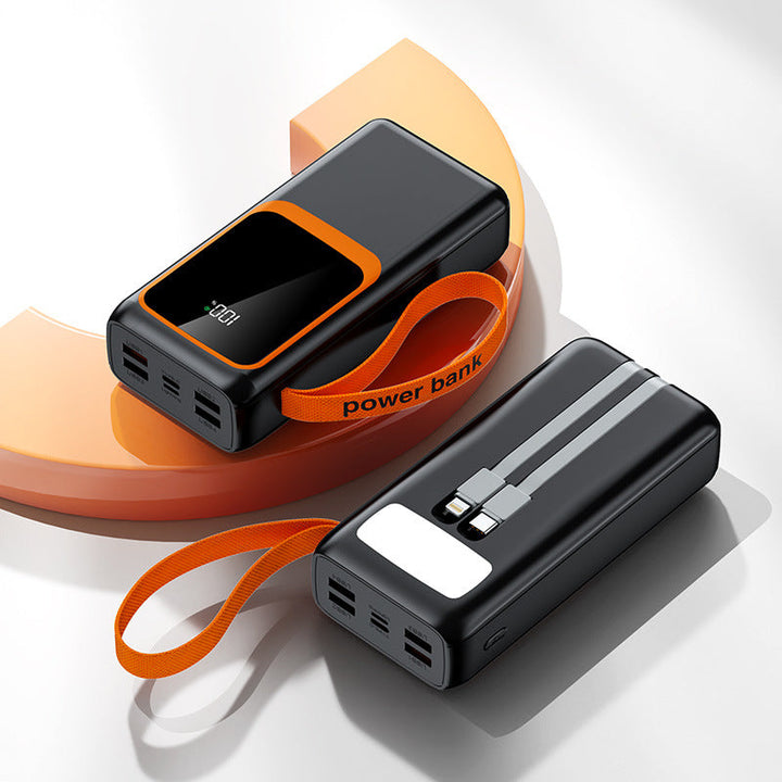 Portable power bank with digital display and multifunctional connections Kalsten