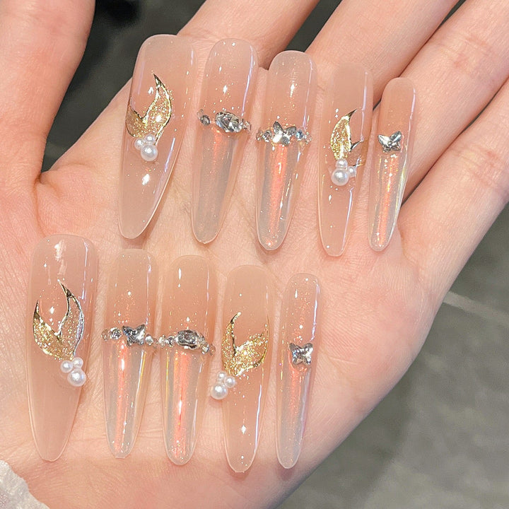 Artistic Acrylic Press-On Nail Designs Kalsten