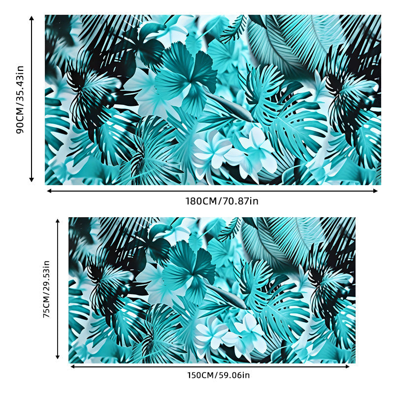 Beach towel with floral watercolor design Kalsten