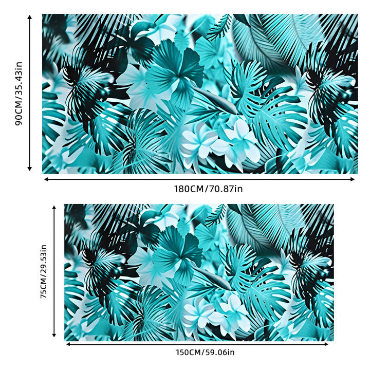 Beach towel with floral watercolor design Kalsten