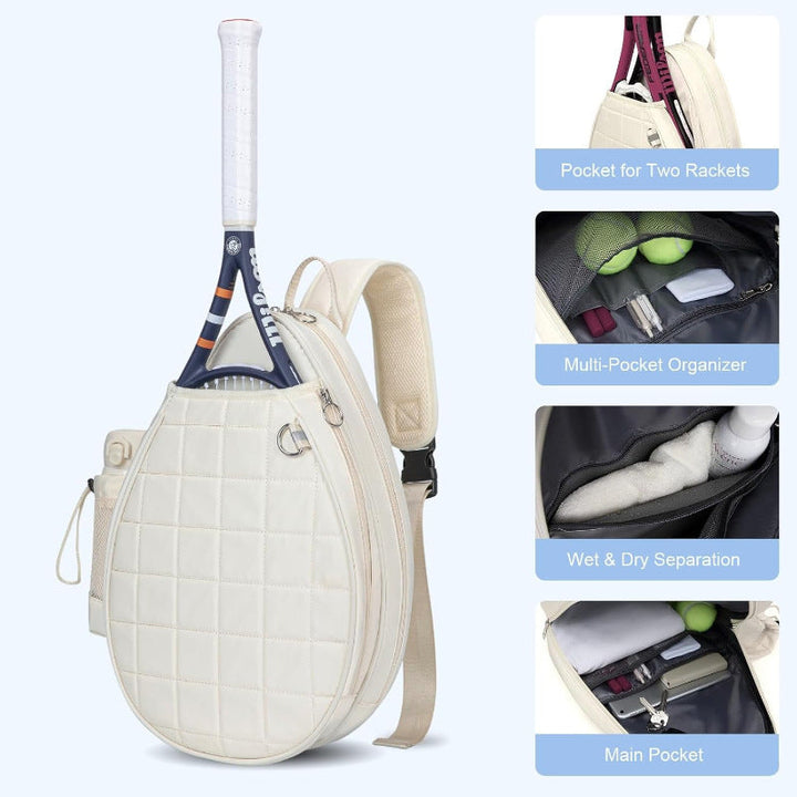 Sporty Tennis Backpack Kalsten