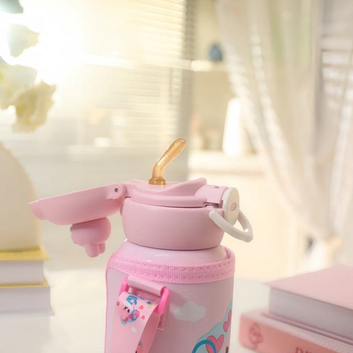 Women’s insulated bottle with cute cat design Kalsten