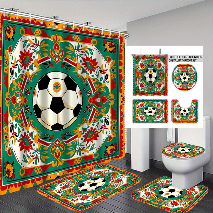 Basketball-Themed Bathroom Decor Set Kalsten