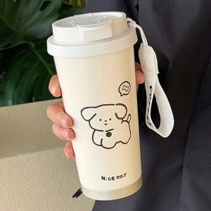 Ladies Insulated Drinking Cup with cute Hello Kitty Design Kalsten