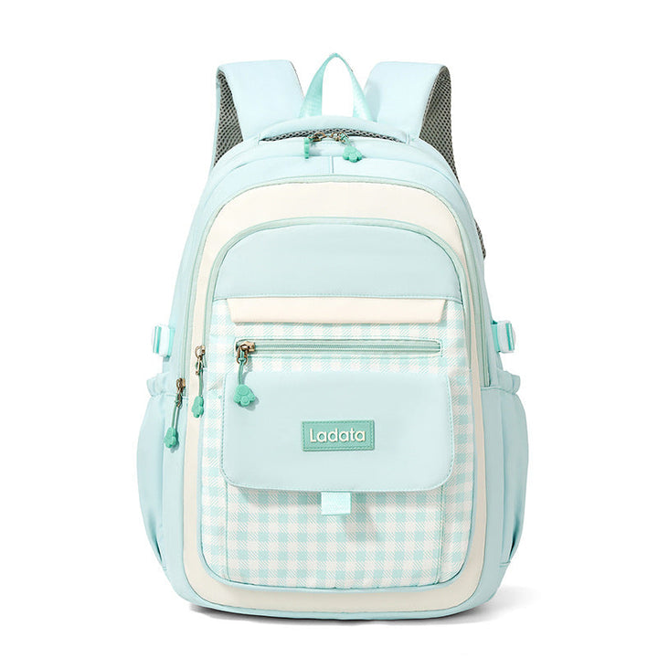 Stylish Geometric Patterned Backpack