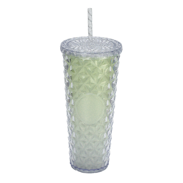 Ladies Glittering Drinking Cup with Removable Straw Kalsten