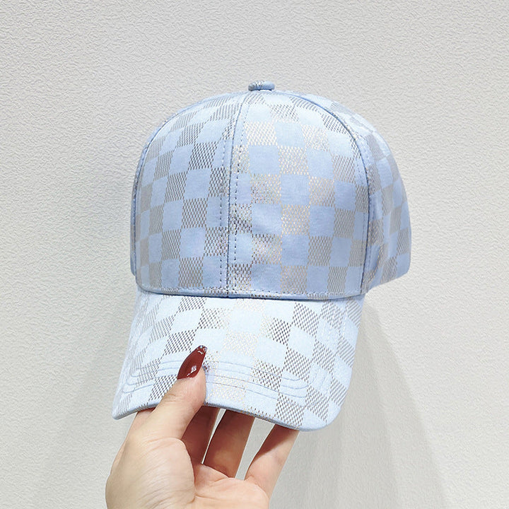 Women's Mesh Checkered Baseball Cap Kalsten