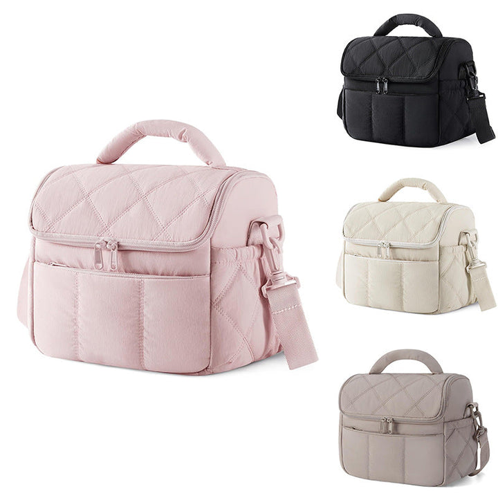 Elegant cosmetic bag with practical carrying handle Kalsten