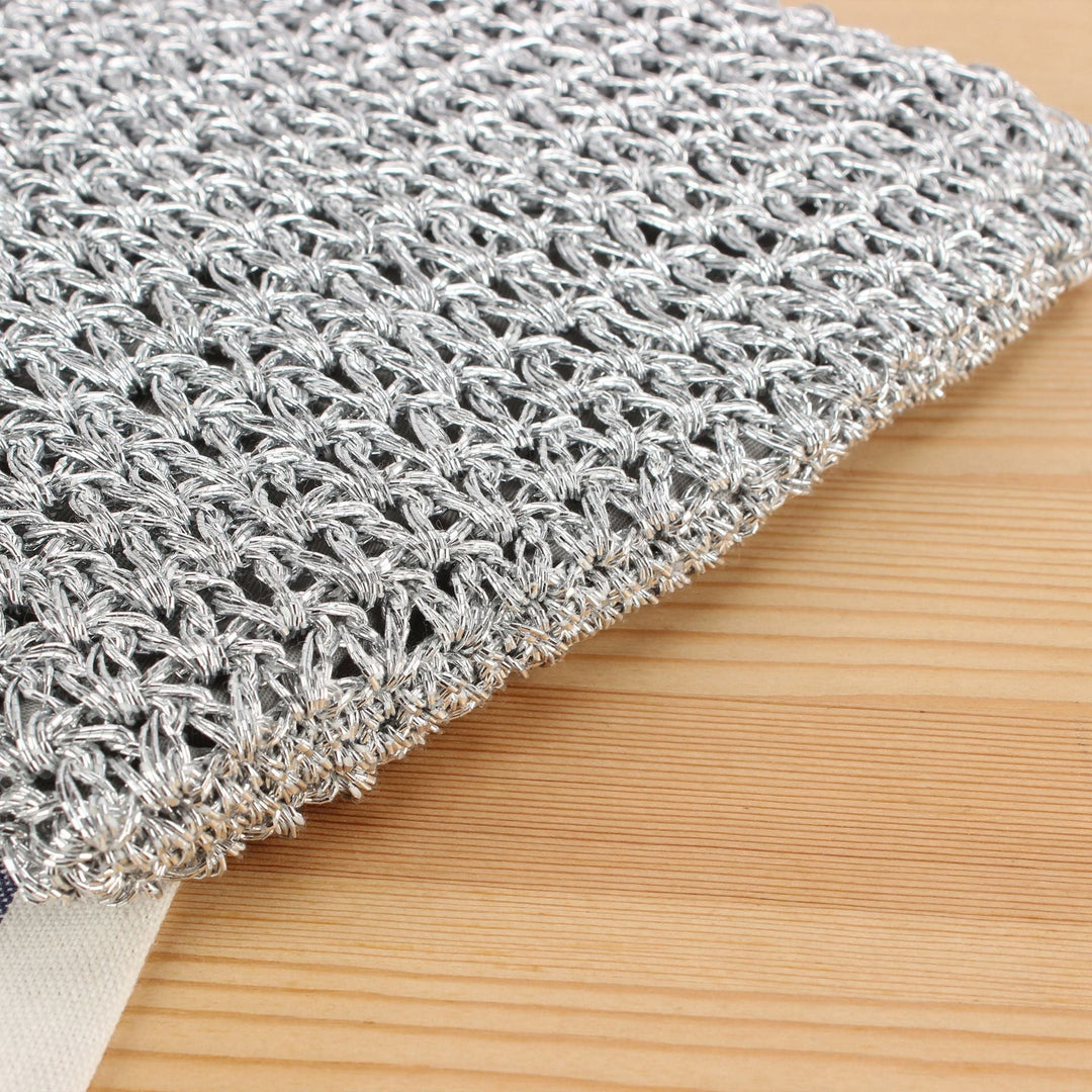 Shoulder bag made of hand-knotted natural material with fine texture Kalsten