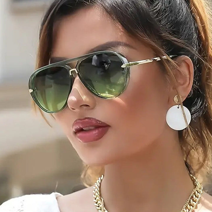 Women's pilot sunglasses with elegant design and UV protection Kalsten