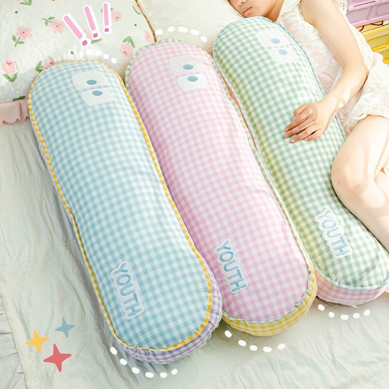Cushion roll with playful design Kalsten