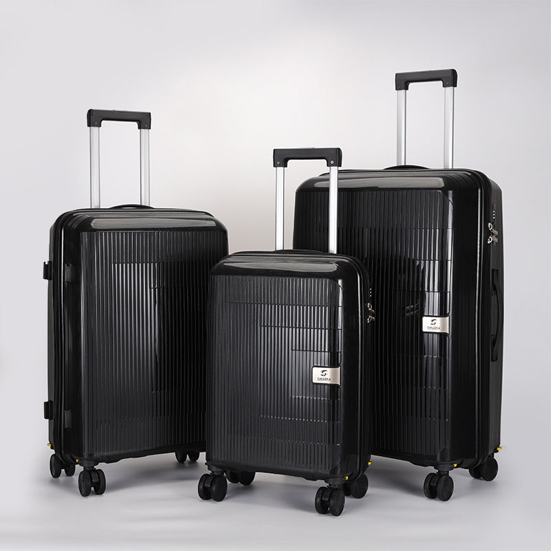 multi-size hardshell spinner luggage set with telescopic handles and double-spinner wheels Kalsten
