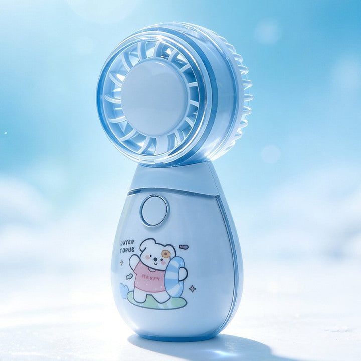Creative Cartoon Design Handheld Fan Kalsten