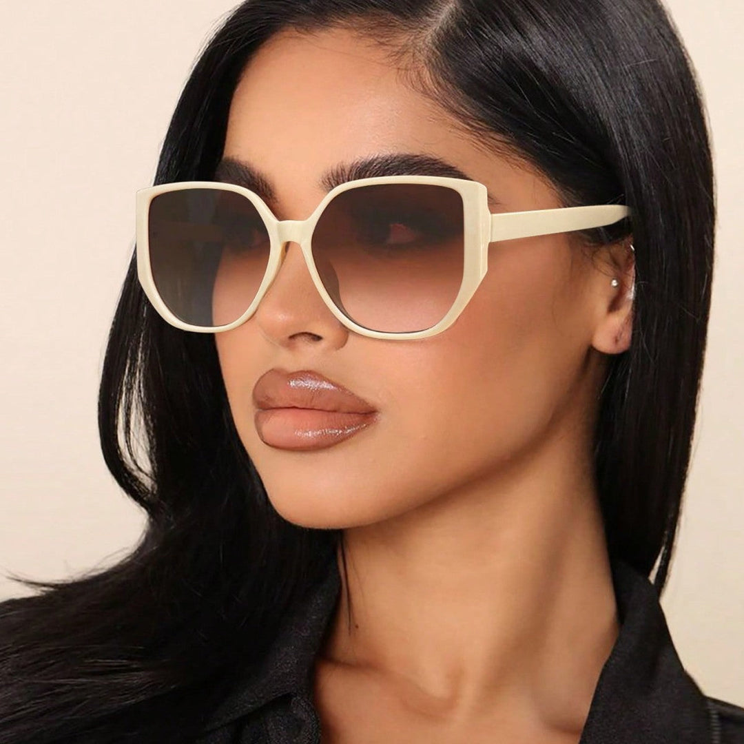 Women’s fashionable square sunglasses with wide frame and UV protection Kalsten