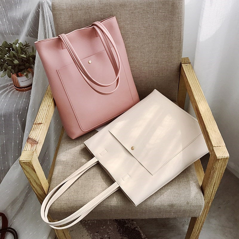 Elegant Leather Handbag Kalsten