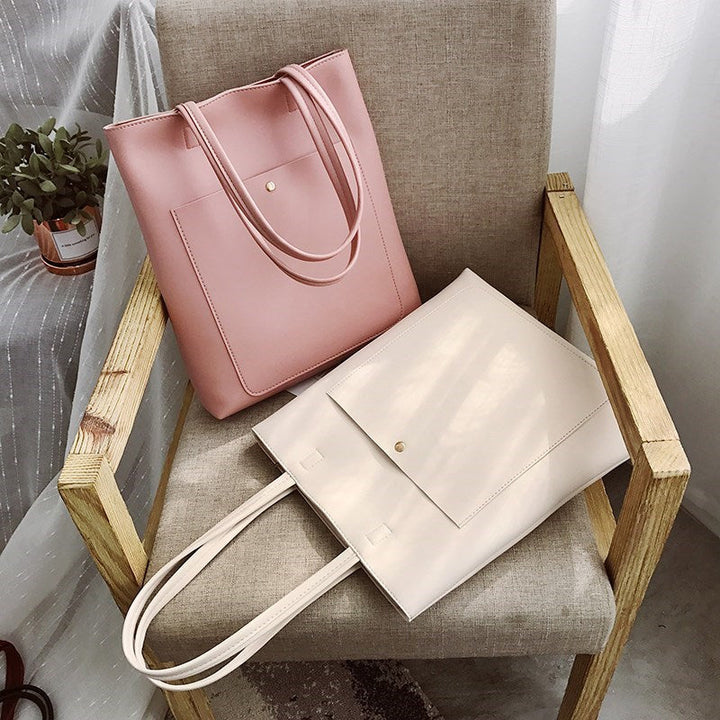 Elegant Leather Handbag Kalsten