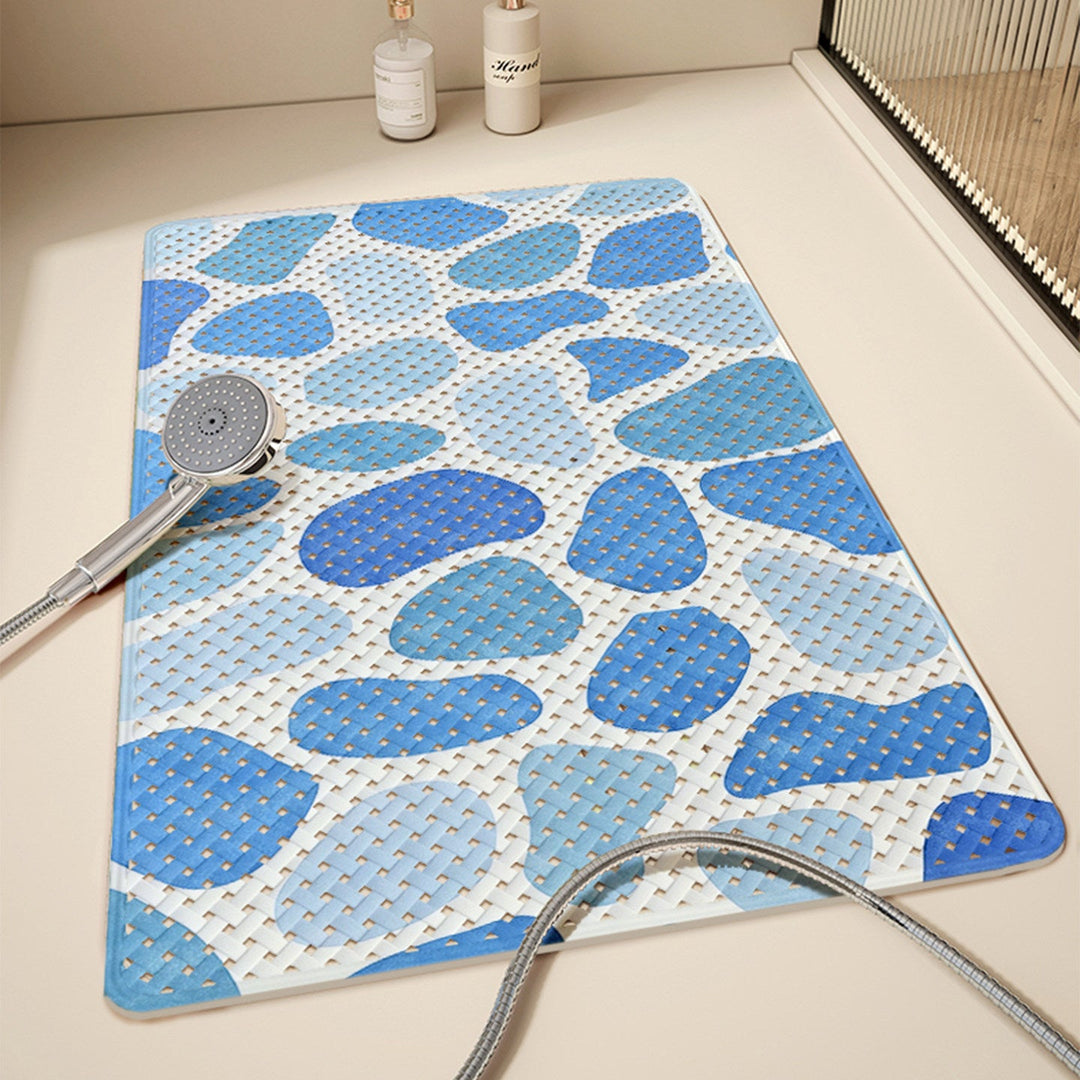 Coastal Beach-Themed Bath Mat