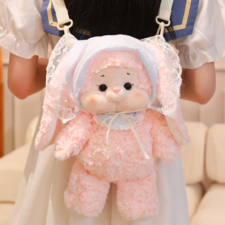 Plush Backpack in Cute Rabbit Design Kalsten