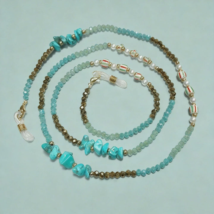 Handcrafted Natural Stone Eyewear Chain Kalsten