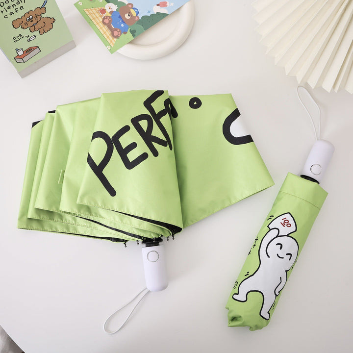 Ladies creative folding umbrella with playful animal motif Kalsten