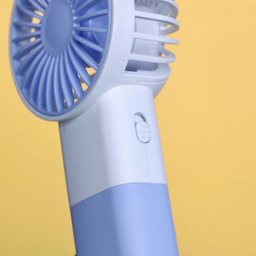 Unisex handheld fan with ergonomic design and USB charging function Kalsten