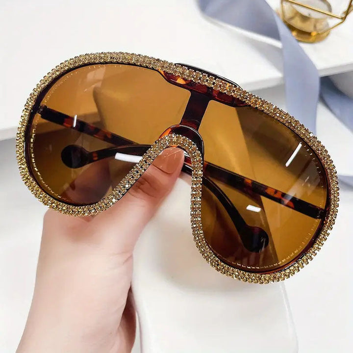 Women's extravagant sunglasses with sparkling frame Kalsten