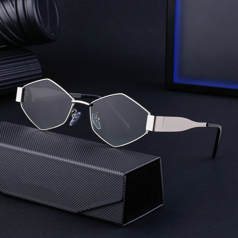 Women's geometric sunglasses with modern frame Kalsten