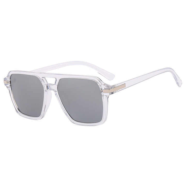 Women's fashionable square sunglasses with elegant metal finish Kalsten