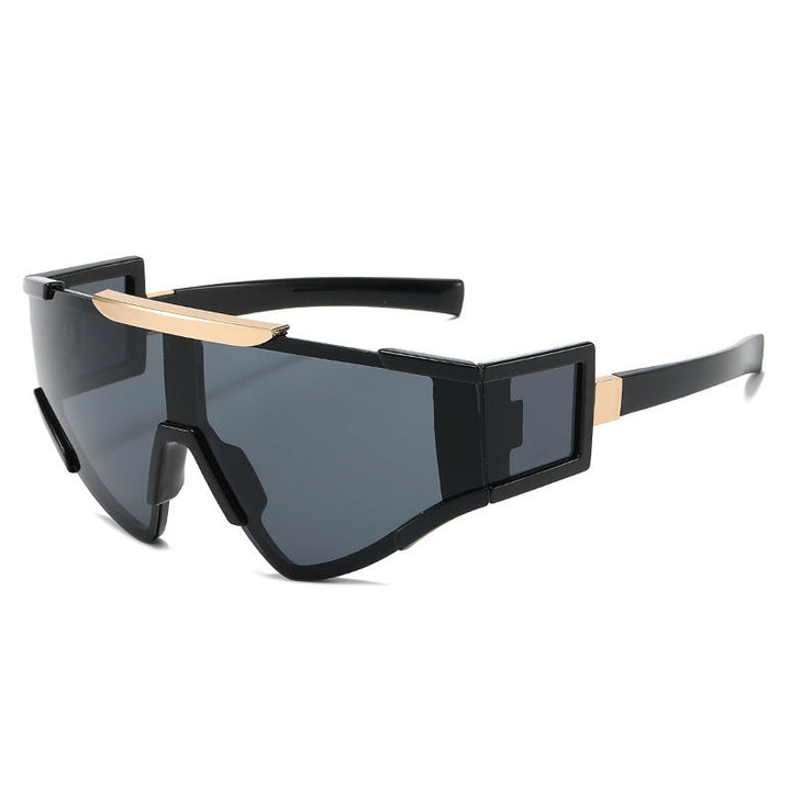 Men's Futuristic Shield Sunglasses Kalsten