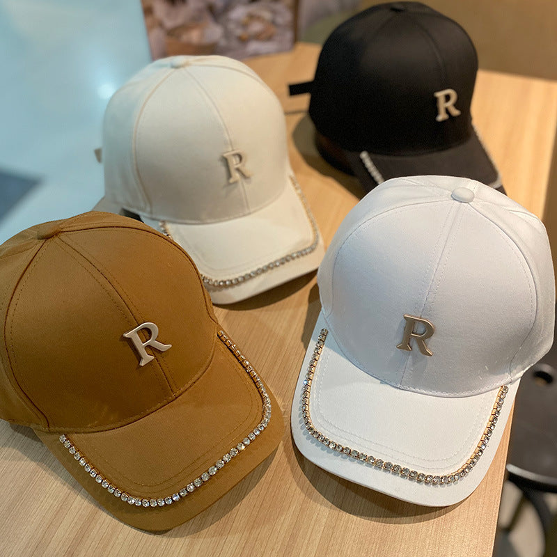Women's Studded Rhinestone Baseball Cap Kalsten