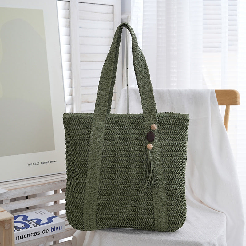 Handmade Beach Bag Made of High-Quality Natural Material Kalsten