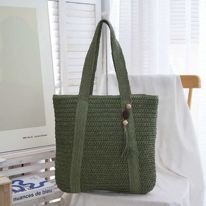 Handmade Beach Bag Made of High-Quality Natural Material Kalsten