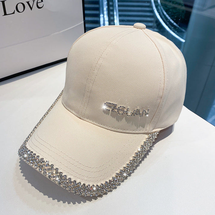 Women's Sparkling Rhinestone-Trimmed Baseball Cap Kalsten