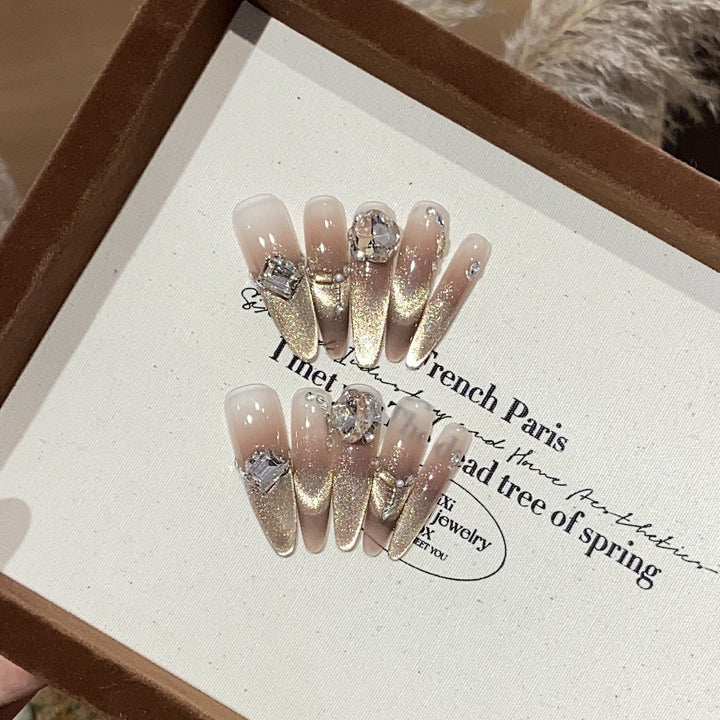 Glamorous Press-On Nail Art Set Kalsten