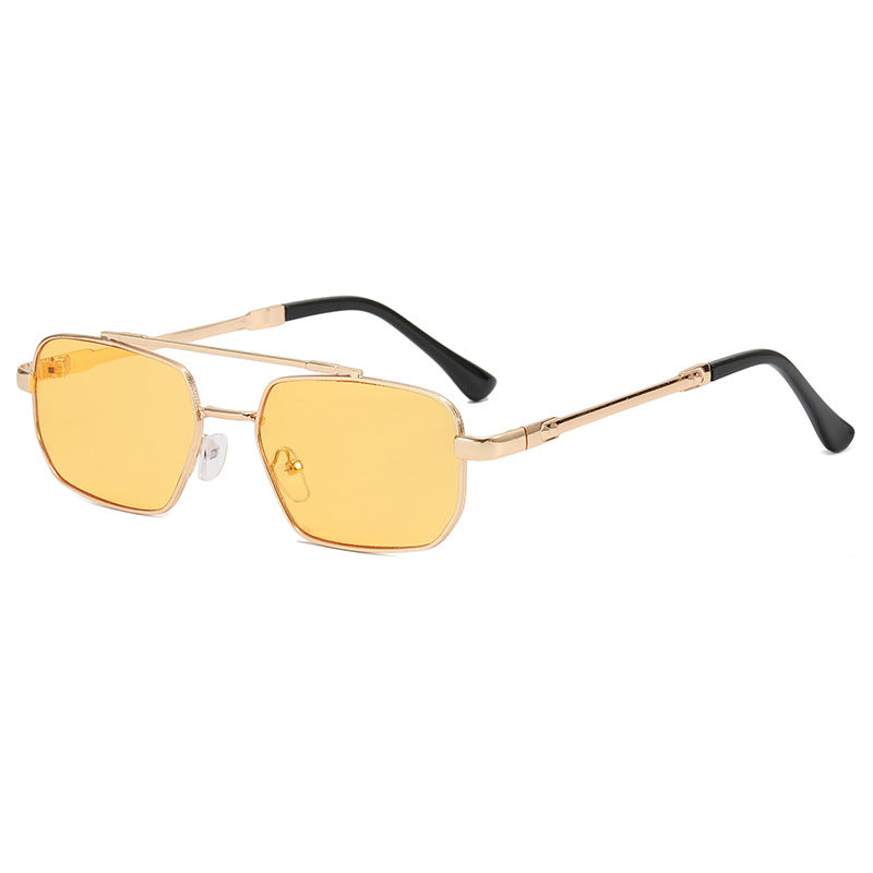 Women's fashionable geometric glasses with lightweight metal frame Kalsten