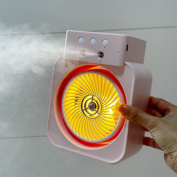 Unisex Portable Mini Fan with Multiple Speed Settings and USB Charging Function Kalsten