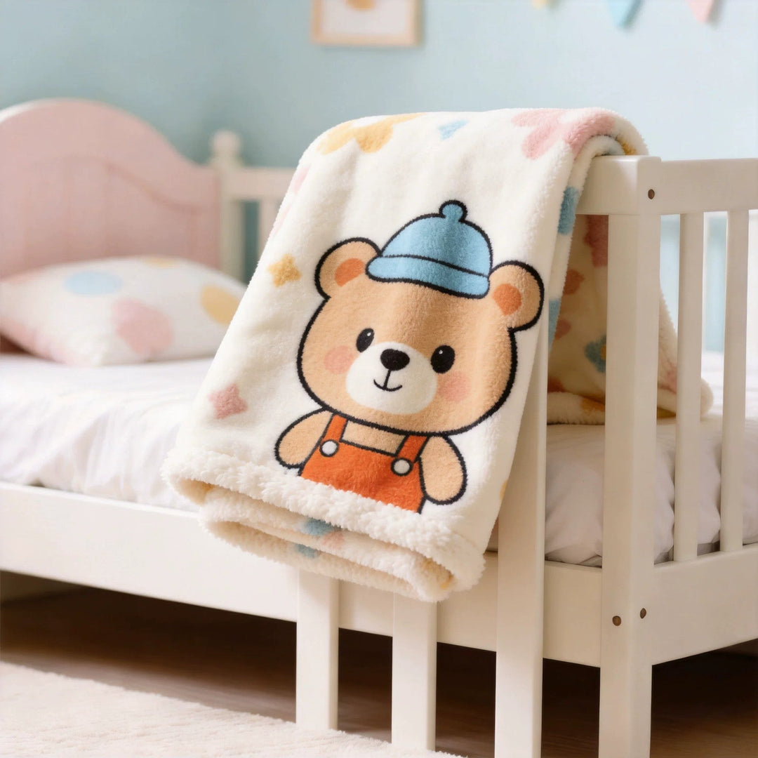 Children's cuddly blanket with animal motif Kalsten