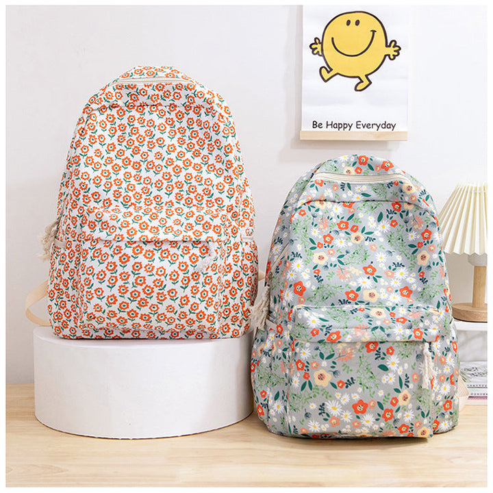 Flower Pattern Backpack Kalsten